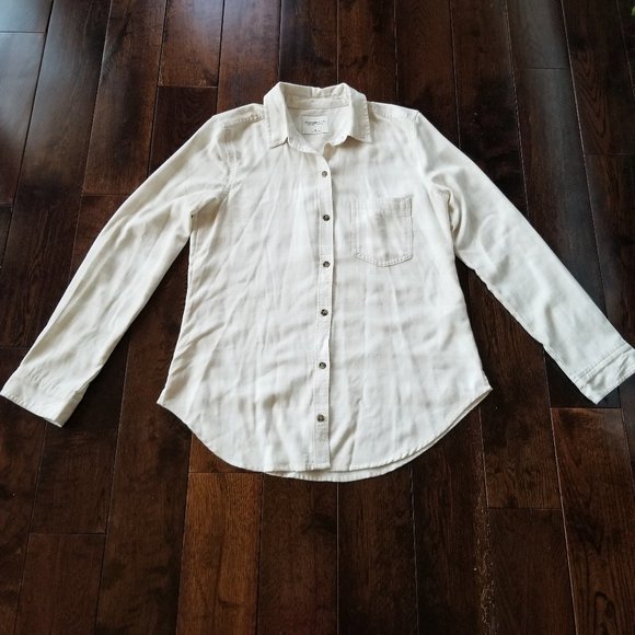 Abercrombie &Fitch Soft A&F Collection Oversized Button Up Shirt - Picture 10 of 10